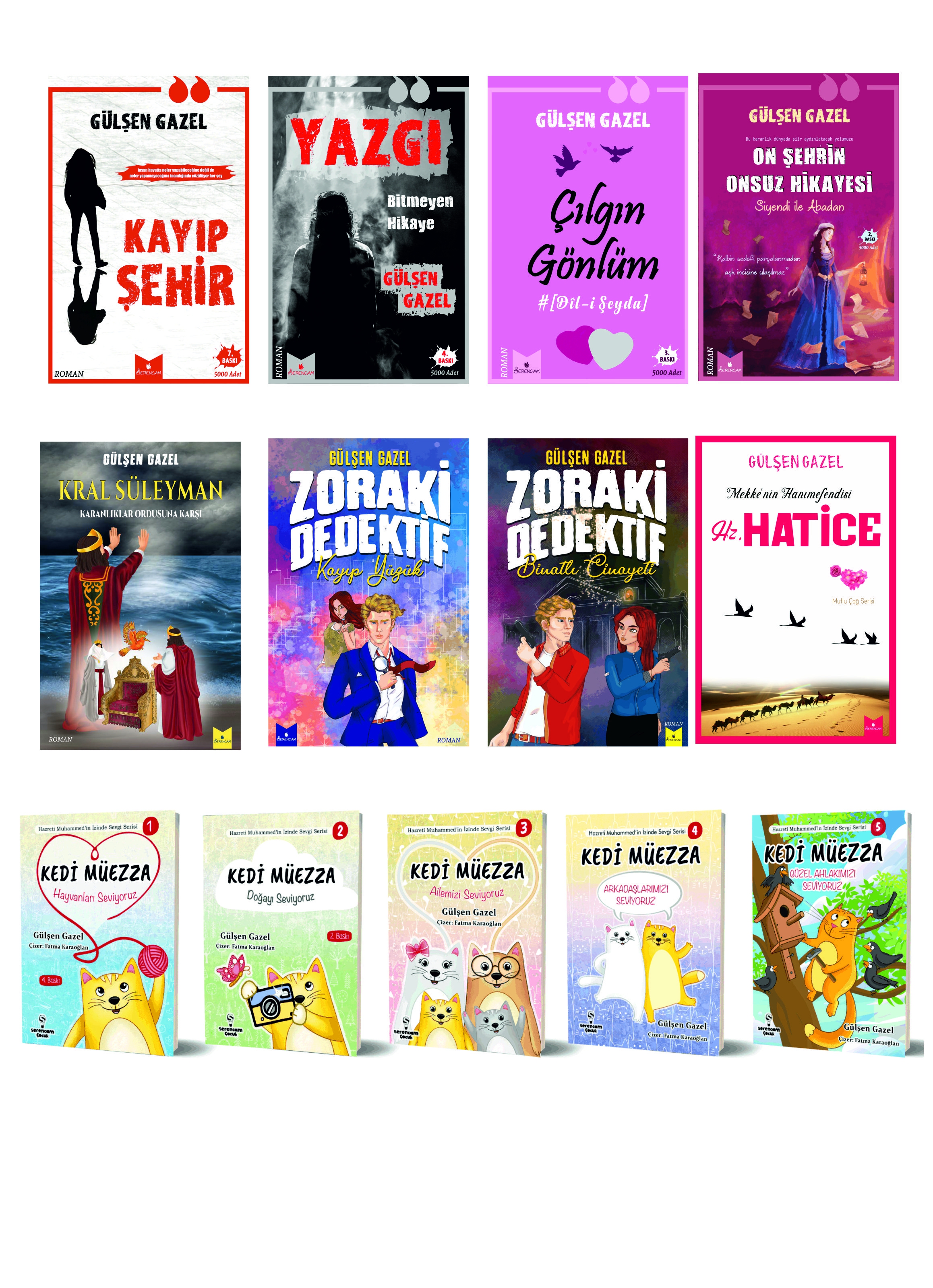 Gülşen Gazel Romanları ve Çocuk Kitapları Kampanya